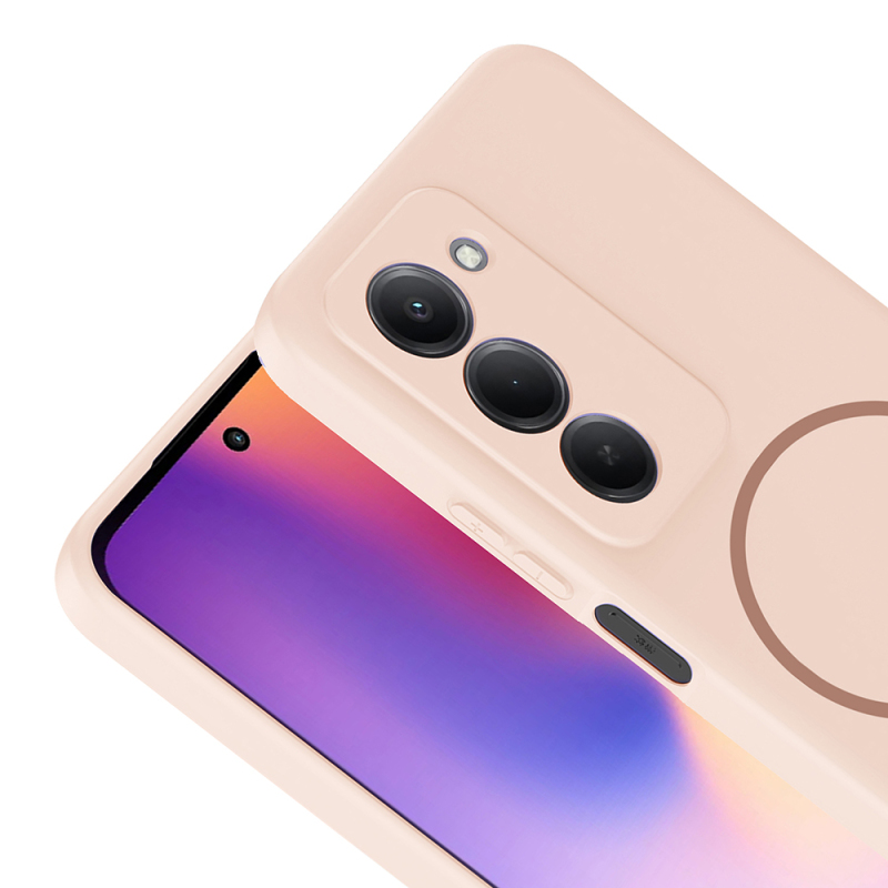 Xiaomi Redmi 15 Kılıf M-safe Şarj Özellikli Zore Meta Kapak - 19