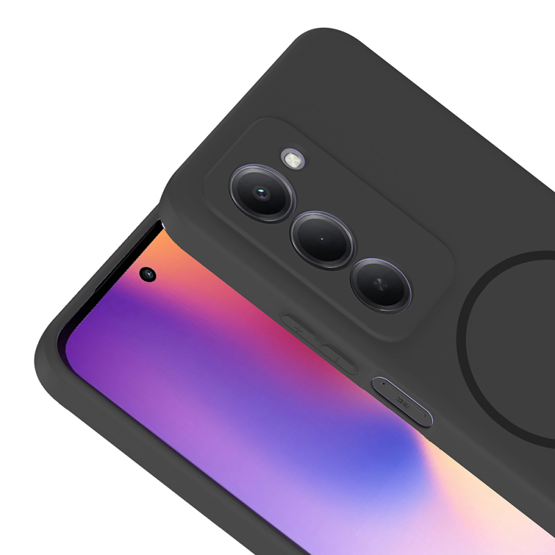 Xiaomi Redmi 15 Kılıf M-safe Şarj Özellikli Zore Meta Kapak - 22