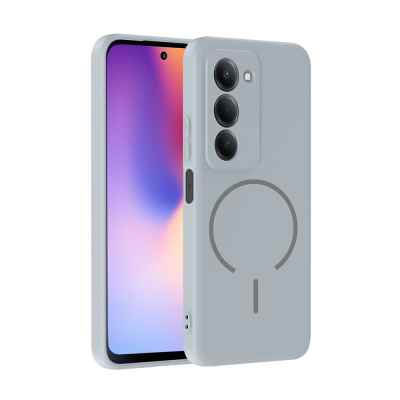 Xiaomi Redmi 15 Kılıf M-safe Şarj Özellikli Zore Meta Kapak - 4