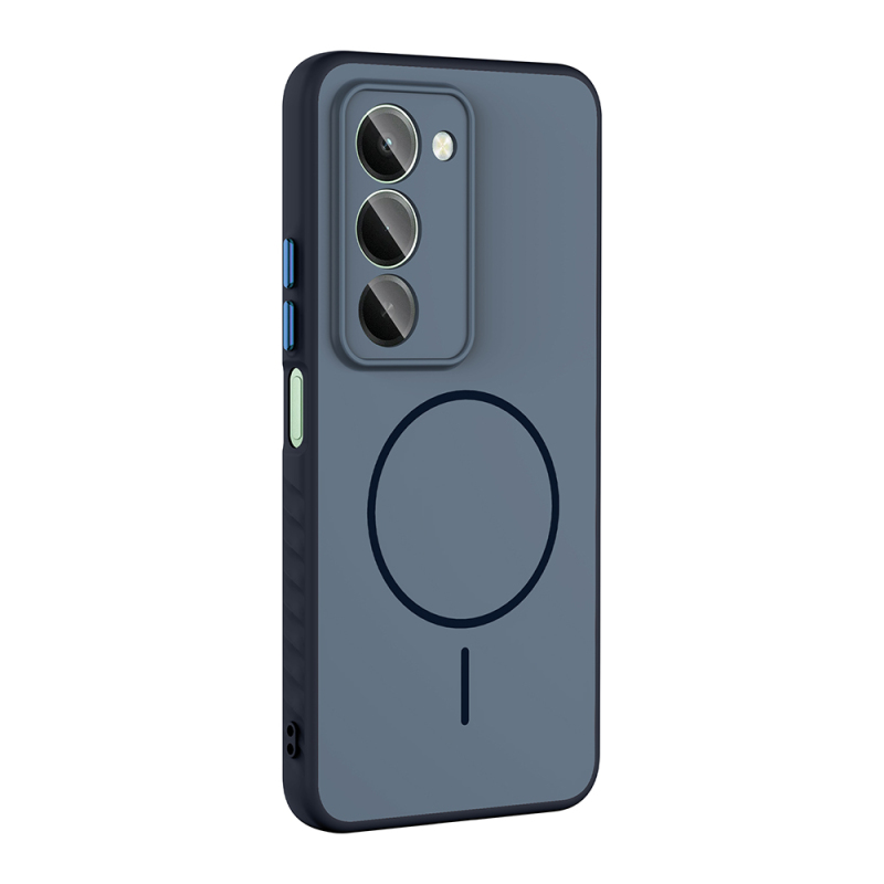 Xiaomi Redmi 15 Kılıf M-safe Şarj Özellikli Zore Tea Kapak - 7