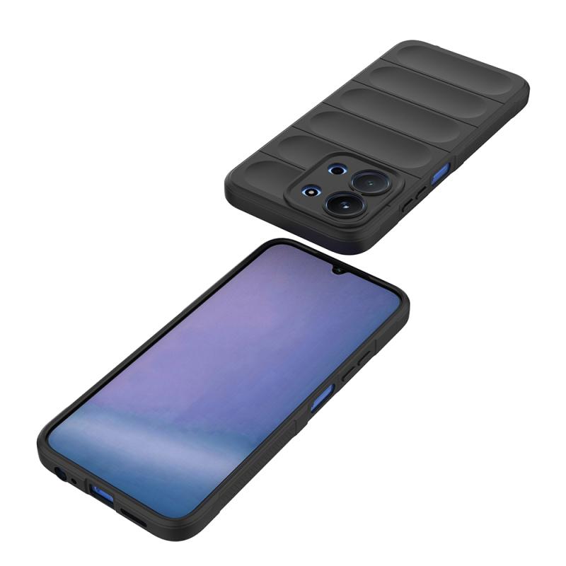 Xiaomi Redmi 15C 4G Case Flexible TPU Hollow Back Surface Design Zore Ethnic Silicone Cover - 8