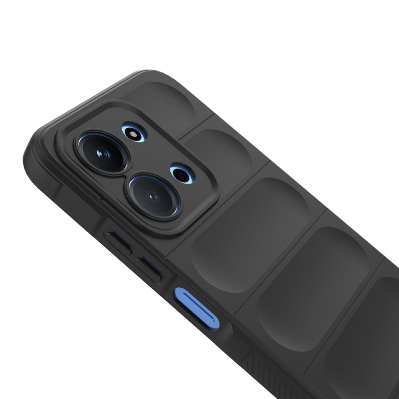 Xiaomi Redmi 15C 4G Case Flexible TPU Hollow Back Surface Design Zore Ethnic Silicone Cover - 10