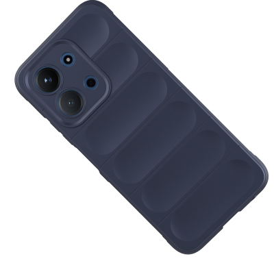 Xiaomi Redmi 15C 4G Case Flexible TPU Hollow Back Surface Design Zore Ethnic Silicone Cover - 12