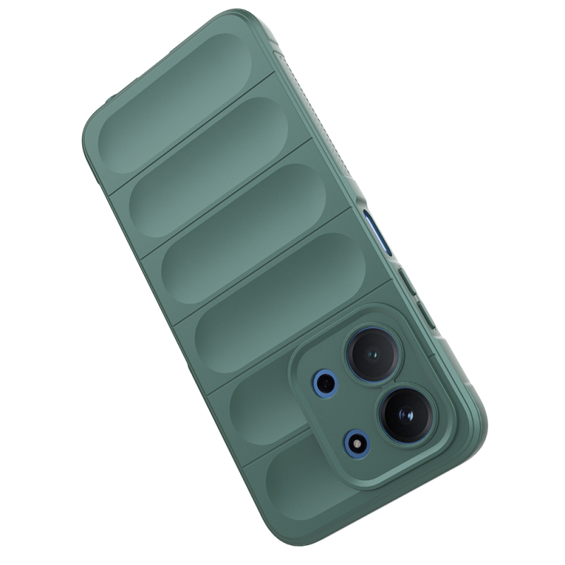 Xiaomi Redmi 15C 4G Case Flexible TPU Hollow Back Surface Design Zore Ethnic Silicone Cover - 21