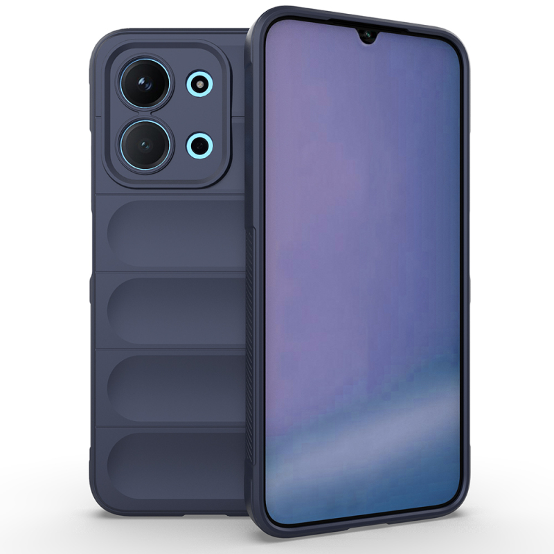 Xiaomi Redmi 15C 4G Case Flexible TPU Hollow Back Surface Design Zore Ethnic Silicone Cover - 3