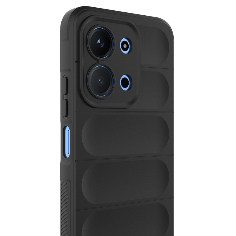 Xiaomi Redmi 15C 4G Kılıf Esnek TPU Oyuklu Arka Yüzey Tasarımlı Zore Etnik Silikon Kapak - 6