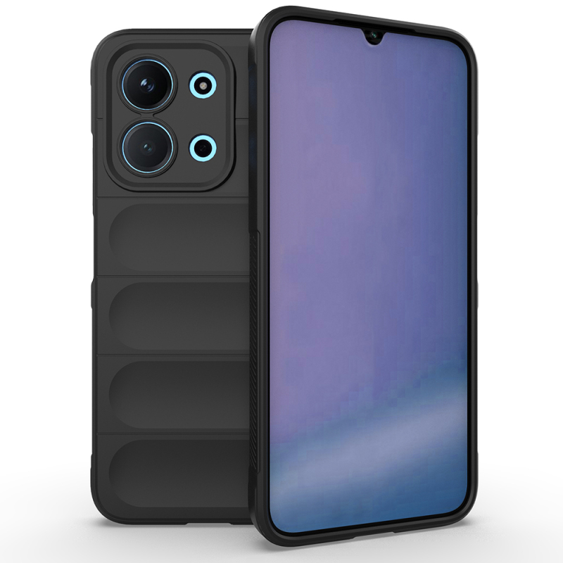 Xiaomi Redmi 15C 4G Kılıf Esnek TPU Oyuklu Arka Yüzey Tasarımlı Zore Etnik Silikon Kapak - 4