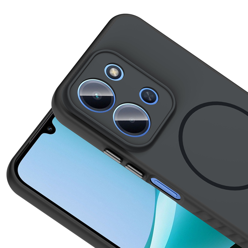 Xiaomi Redmi 15C Case M-safe Charging Feature Zore Tea Cover - 12