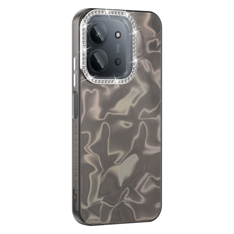 Xiaomi Redmi 15C Case with Airbag, Glossy Stone Detail Design, Zore Esila Cover - 6