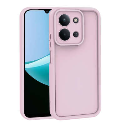 Xiaomi Redmi 15C Case with Camera Protection Zore Ananas Design Cover - 4