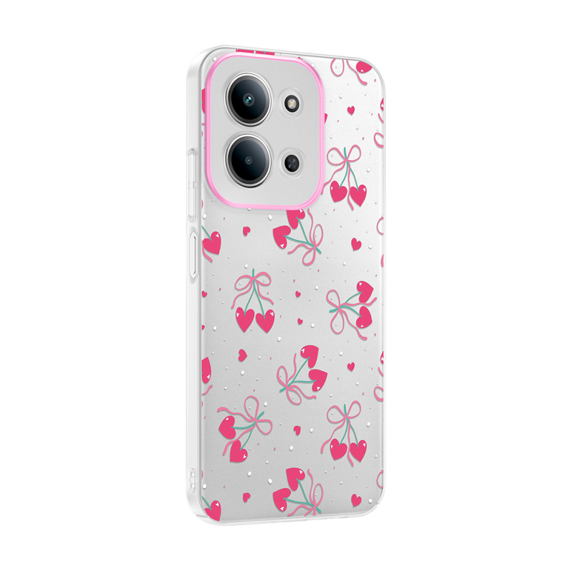 Xiaomi Redmi 15C Case with Camera Protector, Patterned Zore Clip Cover - 5
