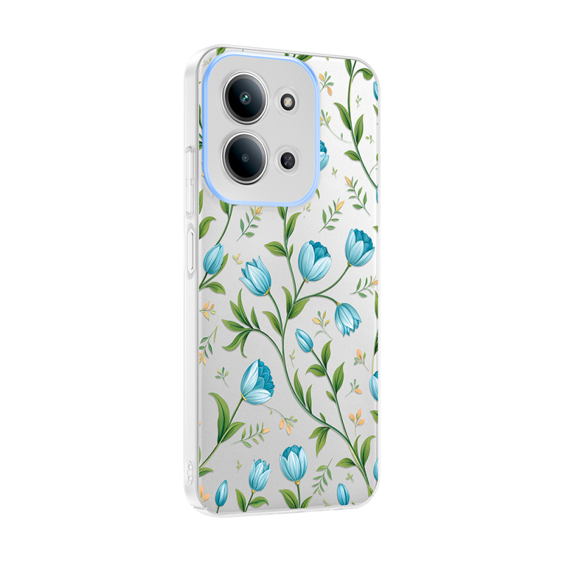 Xiaomi Redmi 15C Case with Camera Protector, Patterned Zore Clip Cover - 6