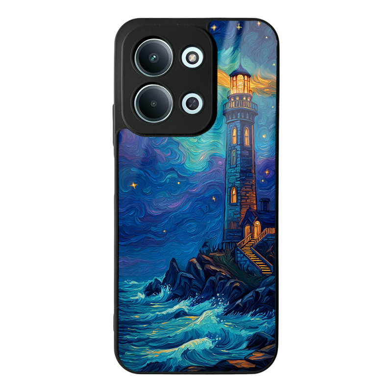 Xiaomi Redmi 15C Case with Camera Protector, Patterned Zore Lusi Cover - 2