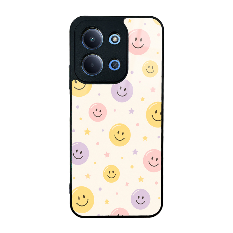 Xiaomi Redmi 15C Case with Camera Protector, Patterned Zore Lusi Cover - 9