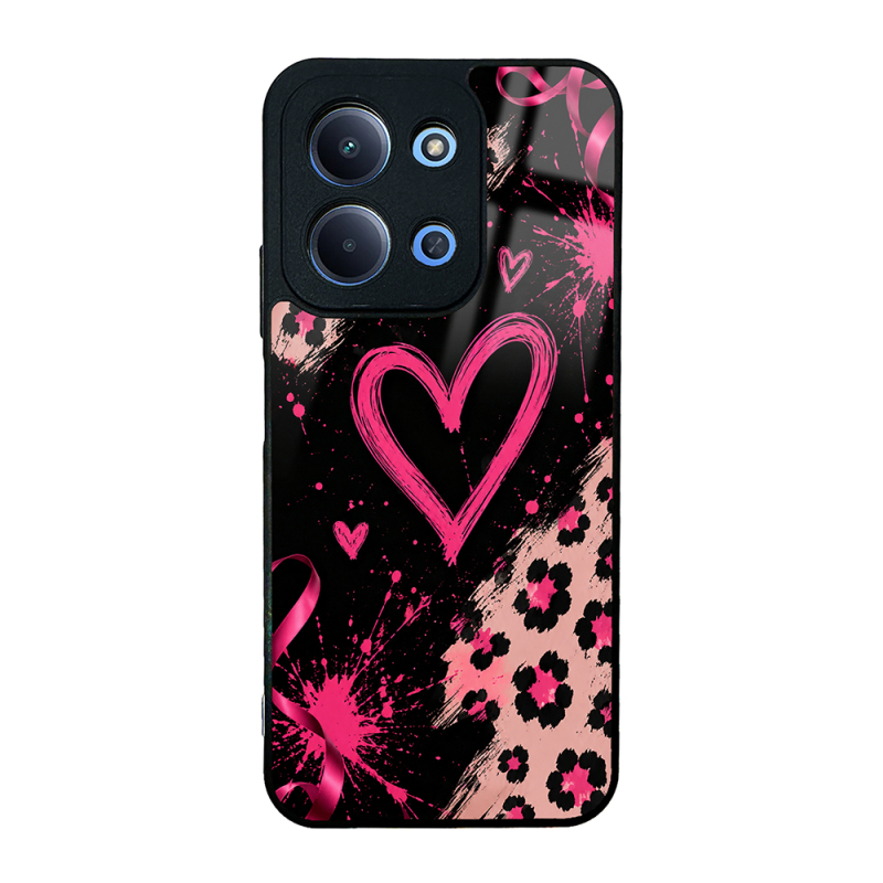 Xiaomi Redmi 15C Case with Camera Protector, Patterned Zore Lusi Cover - 12