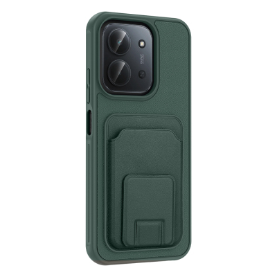 Xiaomi Redmi 15C Case with Card Holder TPU Zore Bikart Cover - 4