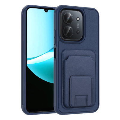 Xiaomi Redmi 15C Case with Card Holder TPU Zore Bikart Cover - 5