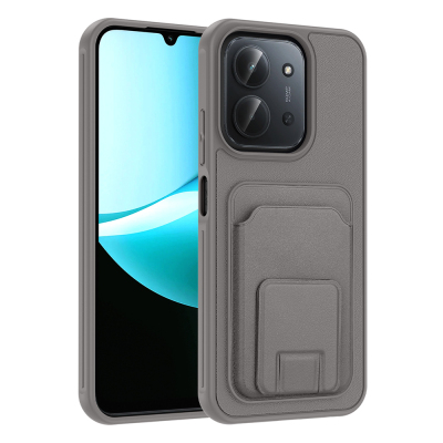 Xiaomi Redmi 15C Case with Card Holder TPU Zore Bikart Cover - 8