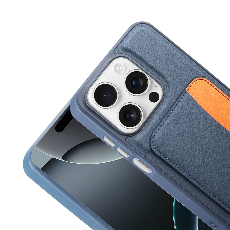 Xiaomi Redmi 15C Case with Card Holder Zore X-Card Silicone Cover - 14