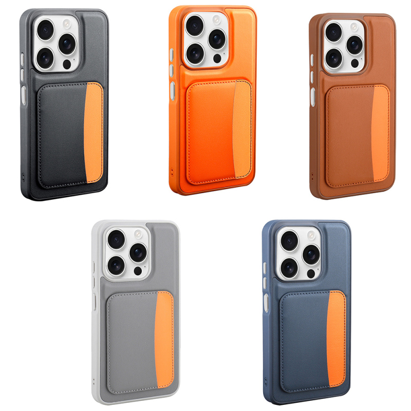 Xiaomi Redmi 15C Case with Card Holder Zore X-Card Silicone Cover - 17