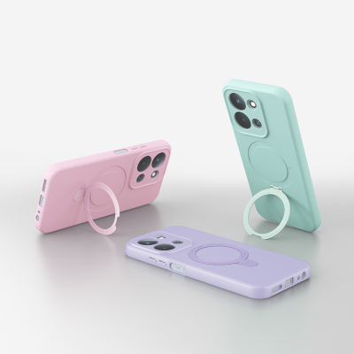 Xiaomi Redmi 15C Case Zore M-safe Charging Stand Samara Cover - 6