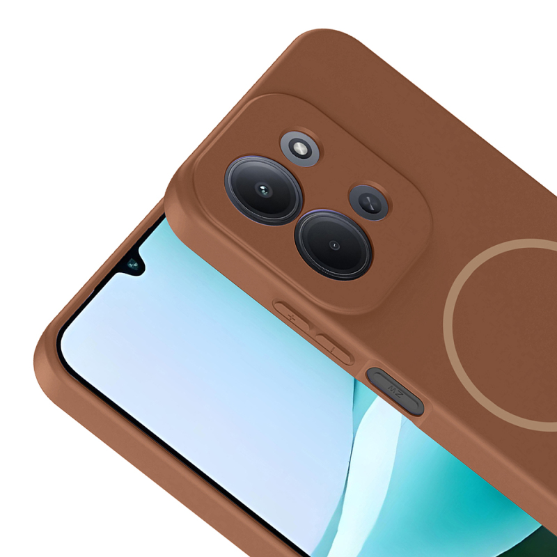 Xiaomi Redmi 15C Case Zore Meta Cover with M-safe Charging Feature - 17