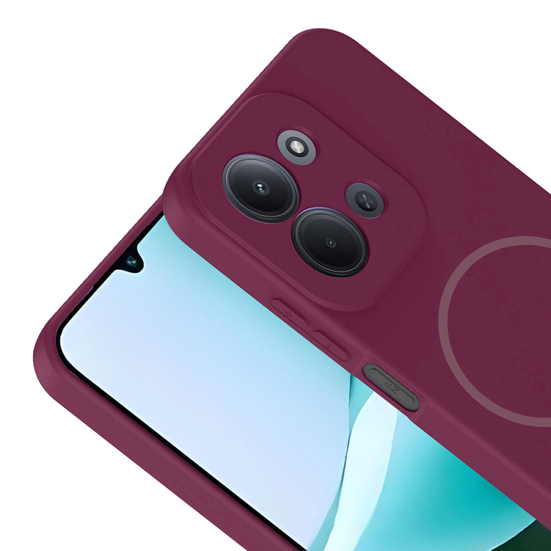 Xiaomi Redmi 15C Case Zore Meta Cover with M-safe Charging Feature - 20