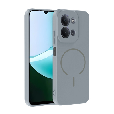 Xiaomi Redmi 15C Case Zore Meta Cover with M-safe Charging Feature - 4