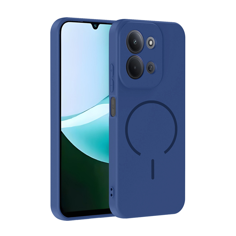 Xiaomi Redmi 15C Case Zore Meta Cover with M-safe Charging Feature - 5