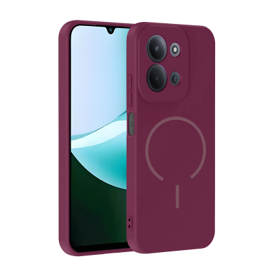 Xiaomi Redmi 15C Case Zore Meta Cover with M-safe Charging Feature - 7