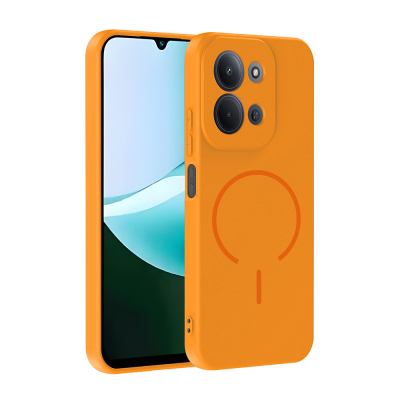 Xiaomi Redmi 15C Case Zore Meta Cover with M-safe Charging Feature - 6