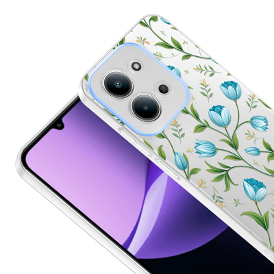 Xiaomi Redmi 15C Kılıf Kamera Korumalı Desenli Zore Klip Kapak - 10