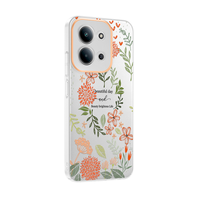 Xiaomi Redmi 15C Kılıf Kamera Korumalı Desenli Zore Klip Kapak - 8