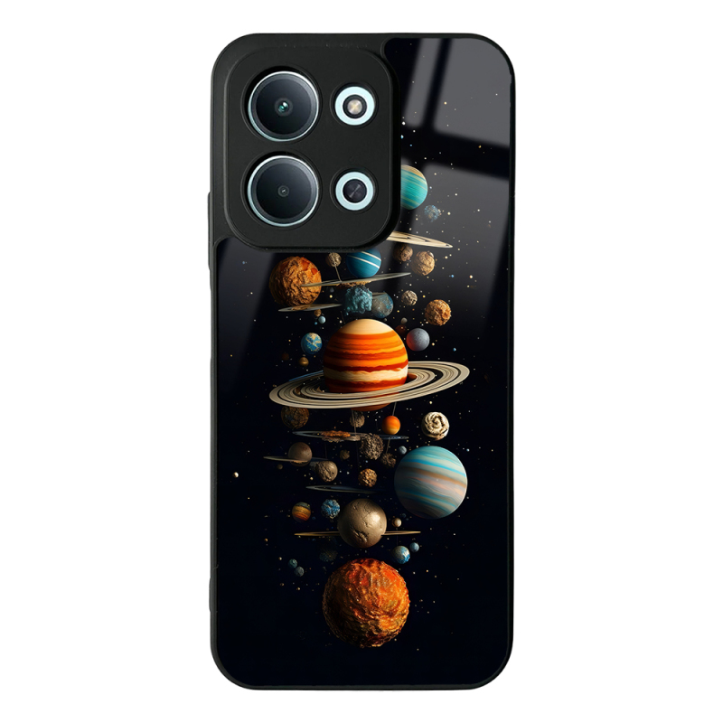 Xiaomi Redmi 15C Kılıf Kamera Korumalı Desenli Zore Lusi Kapak - 5