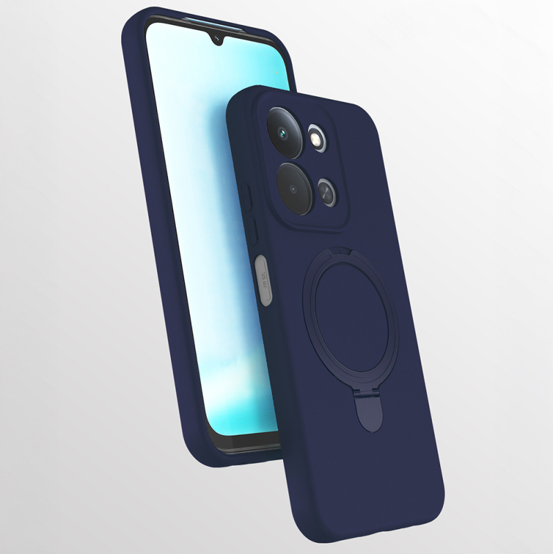 Xiaomi Redmi 15C Kılıf M-safe Şarj Özellikli Standlı Zore Samara Kapak - 5