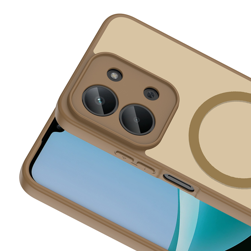 Xiaomi Redmi 15C Kılıf M-safe Şarj Özellikli Zore Babet Kapak - 11