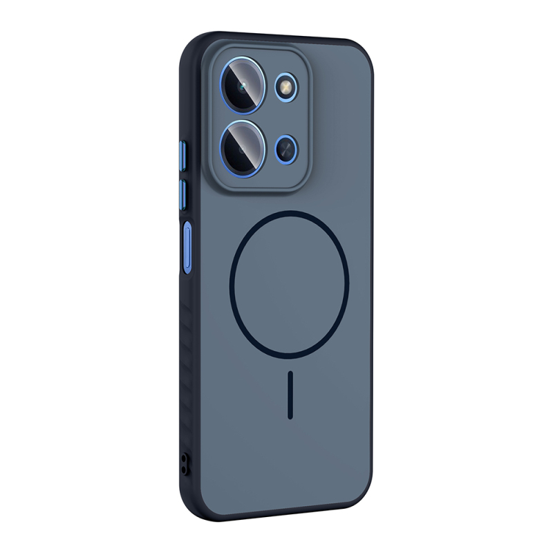 Xiaomi Redmi 15C Kılıf M-safe Şarj Özellikli Zore Tea Kapak - 6