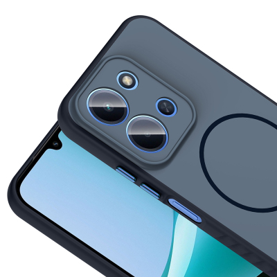 Xiaomi Redmi 15C Kılıf M-safe Şarj Özellikli Zore Tea Kapak - 10