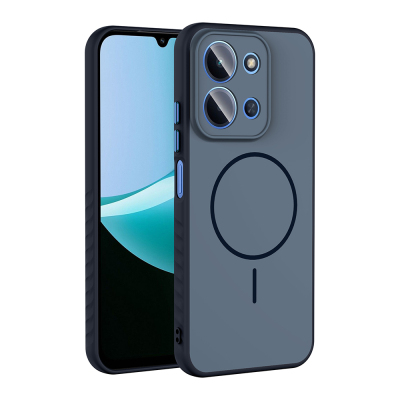 Xiaomi Redmi 15C Kılıf M-safe Şarj Özellikli Zore Tea Kapak - 2