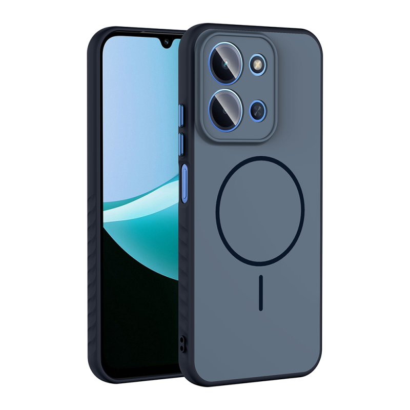 Xiaomi Redmi 15C Kılıf M-safe Şarj Özellikli Zore Tea Kapak - 2