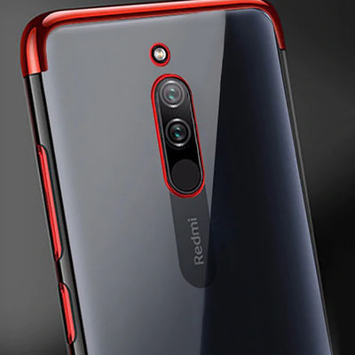 Xiaomi Redmi 8 Case Zore Dört Köşeli Lazer Silicon Cover - 3
