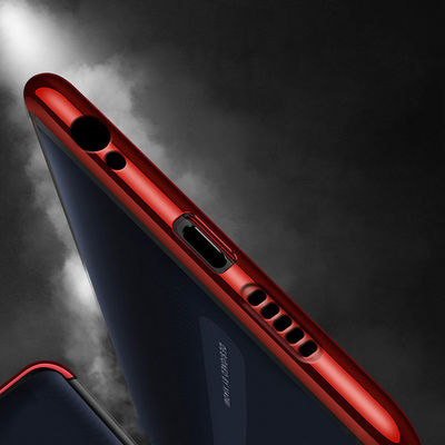 Xiaomi Redmi 8A Case Zore Dört Köşeli Lazer Silicon Cover - 6