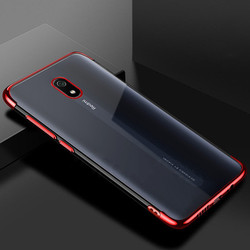 Xiaomi Redmi 8A Case Zore Dört Köşeli Lazer Silicon Cover - 11