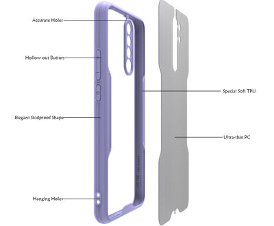 Xiaomi Redmi 9 Case Zore Parfe Cover - 4
