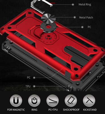 Xiaomi Redmi 9 Case Zore Vega Cover - 10