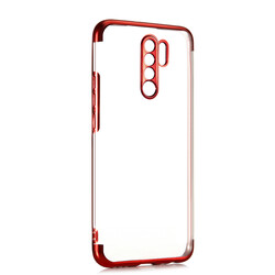 Xiaomi Redmi 9 Case Zore Dört Köşeli Lazer Silicon Cover - 2
