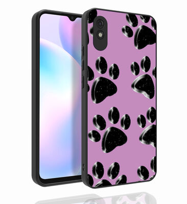Xiaomi Redmi 9A Case Patterned Camera Protected Glossy Zore Nora Cover - 5