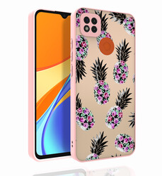 Xiaomi Redmi 9C Case Patterned Camera Protection Glossy Zore Nora Cover - 3