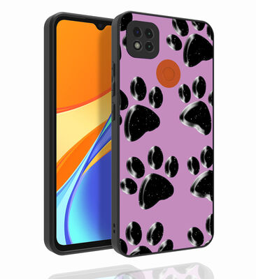Xiaomi Redmi 9C Case Patterned Camera Protection Glossy Zore Nora Cover - 5