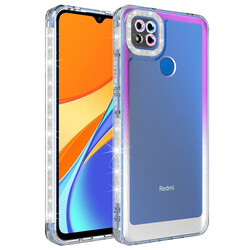 Xiaomi Redmi 9C Case Silvery and Color Transition Design Lens Protected Zore Park Cover - 3